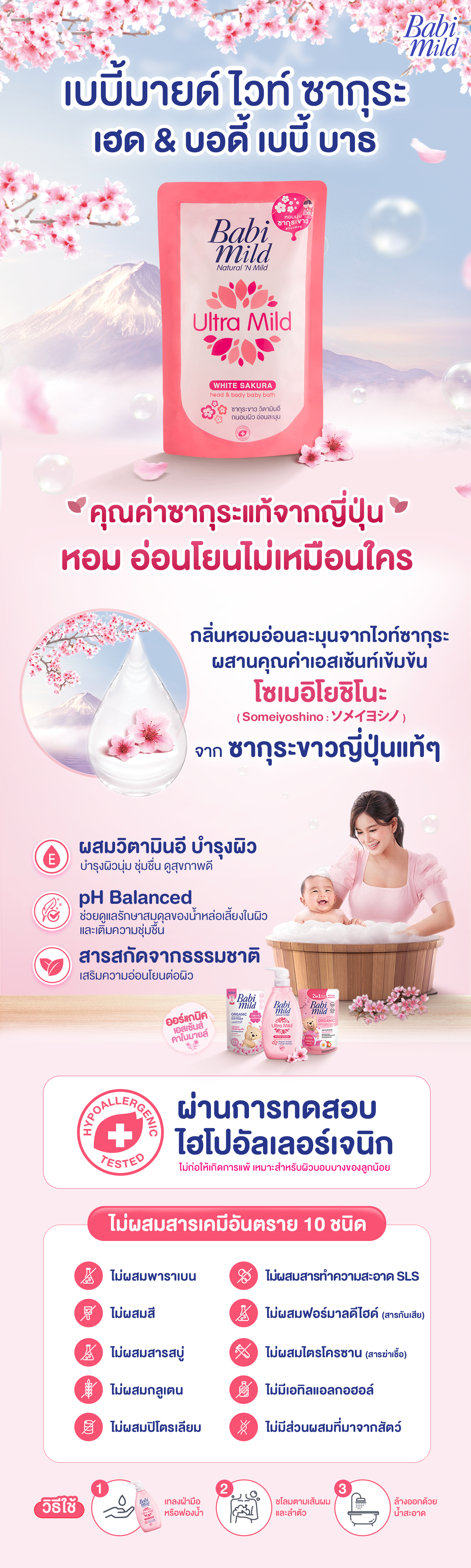 Sakura Bath 1 refill